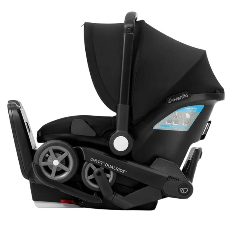 Evenflo Shyft DualRide Infant Car Seat Stroller Combo - Black