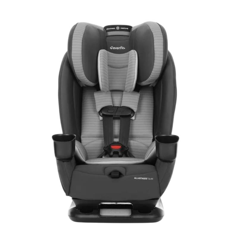 Evenflo All4Stages Slim 4-in-1 Convertible Car Seat- Gray/Black