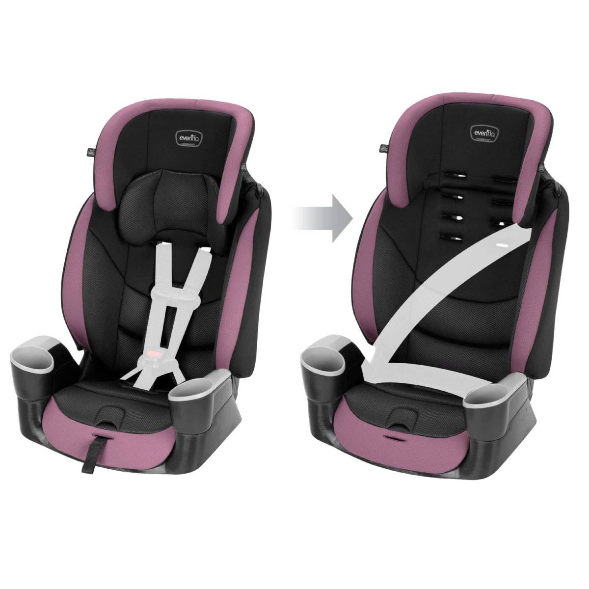 Evenflo Maestro Sport 2-in-1 Booster Car Seat