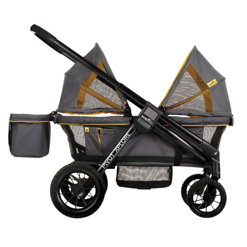 Evenflo Pivot Xplore All-Terrain Stroller Wagon - Gray/Black
