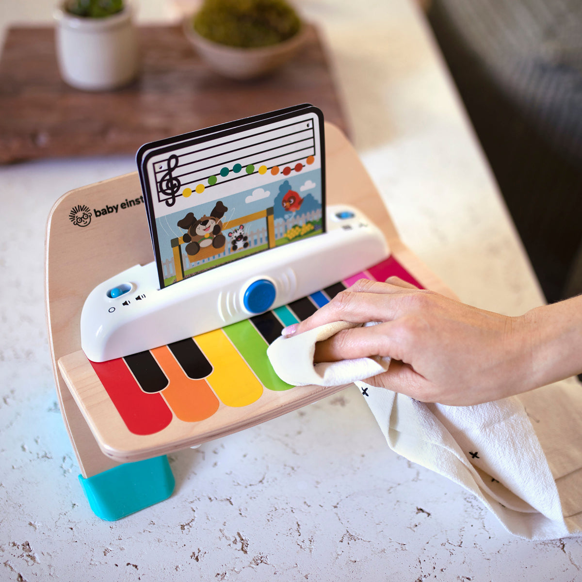 Baby Einstein Magic Touch Piano Wooden Musical Toy - Multicolor
