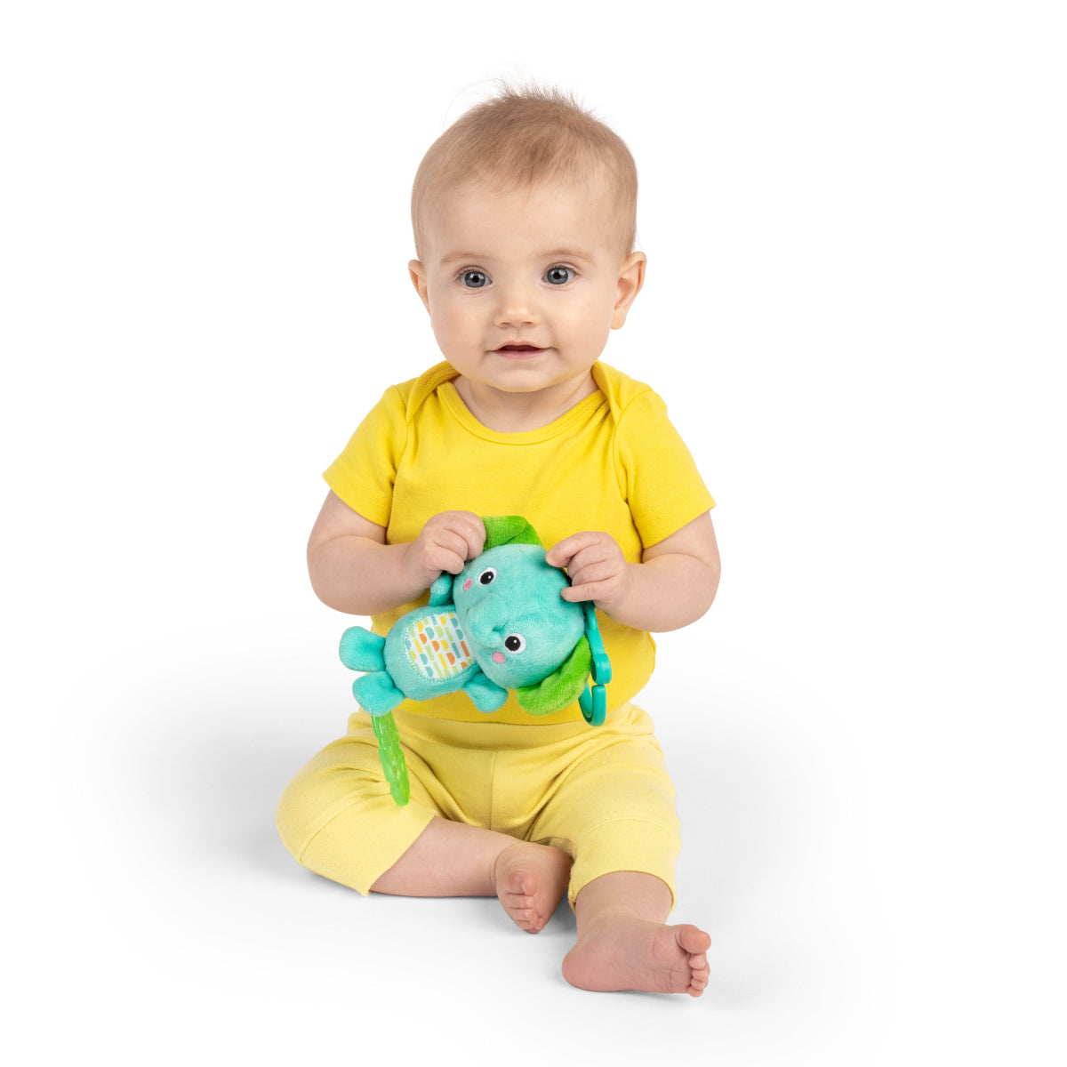 Bright Starts Tug Tunes Elephant On-the-Go Toy - Blue
