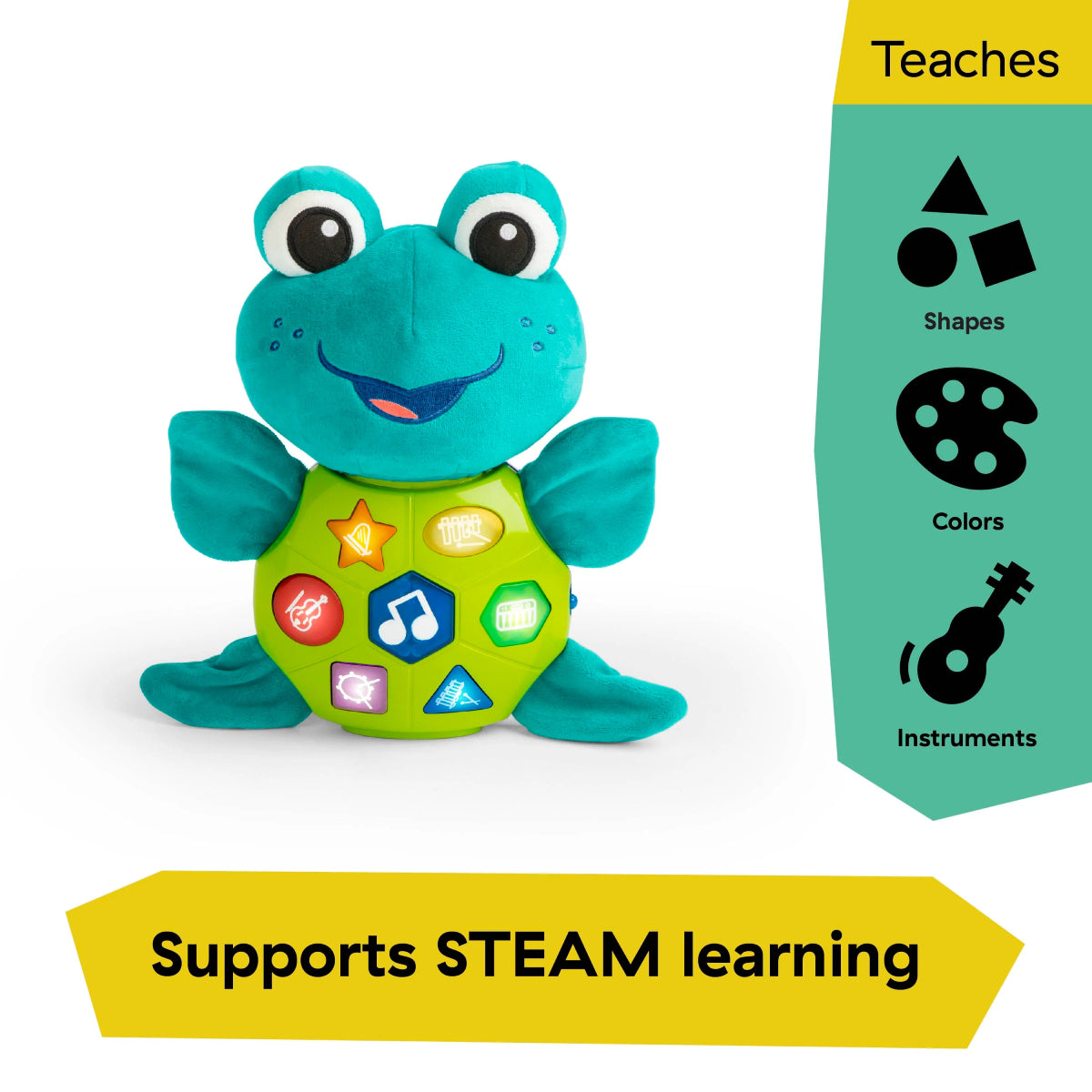 Baby Einstein Ocean Explorers Neptunes Cuddly Composer Musical Discovery Toy - Blue