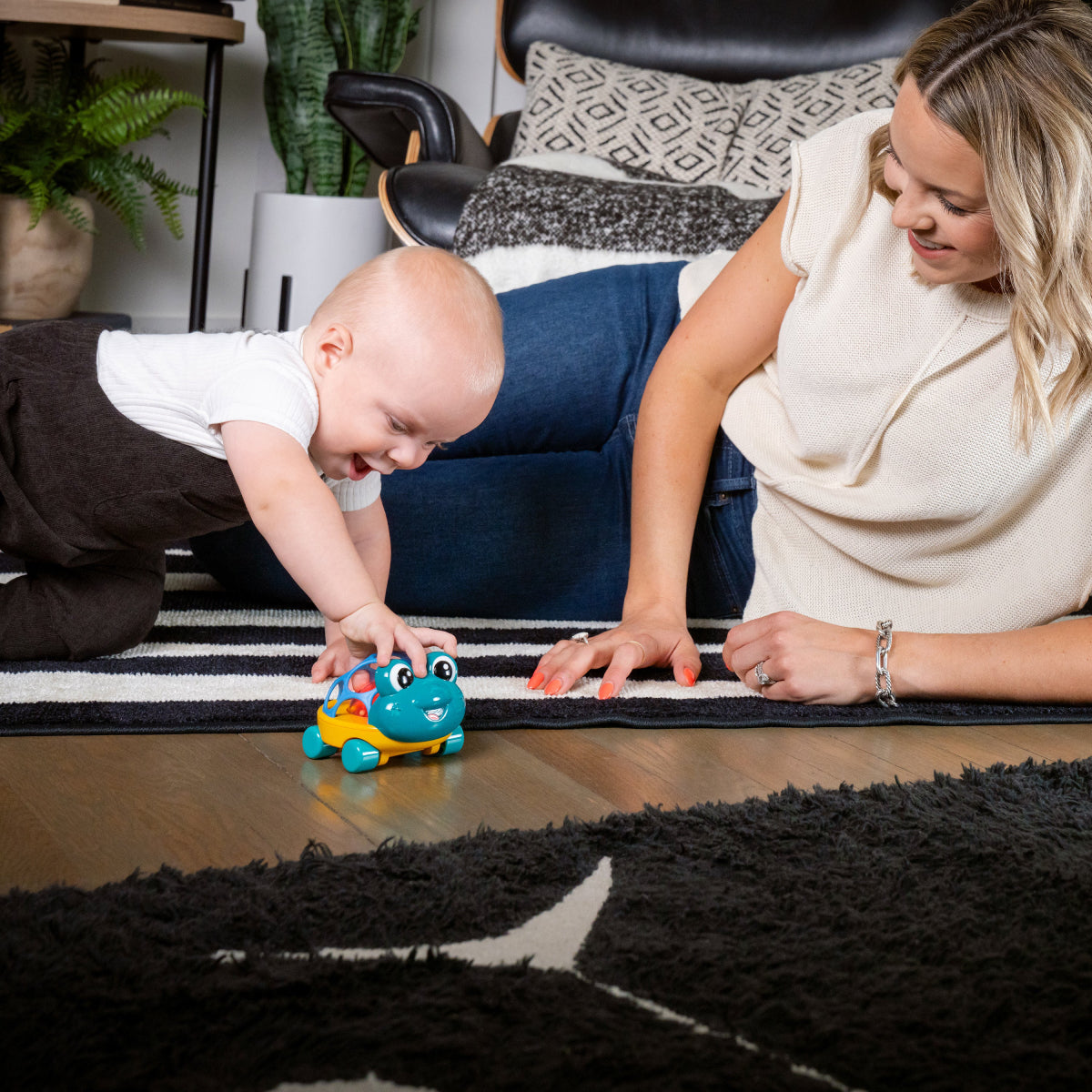 Baby Einstein Curious Car Neptune Oball Car and Rattle Toy