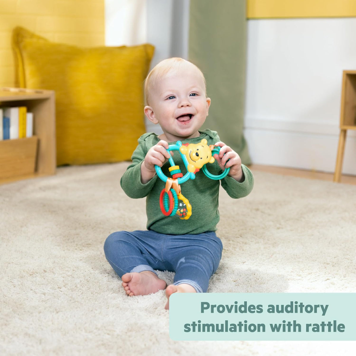 Bright Starts Disney Baby Winnie The Pooh Busy Bear Activity Toy