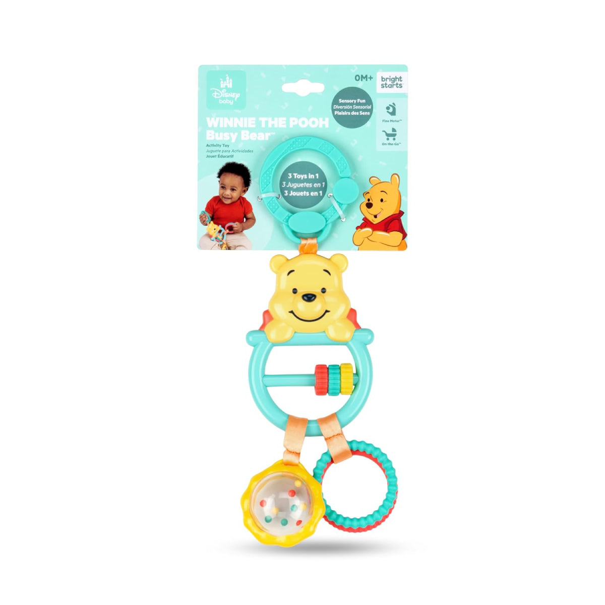 Bright Starts Disney Baby Winnie The Pooh Busy Bear Activity Toy