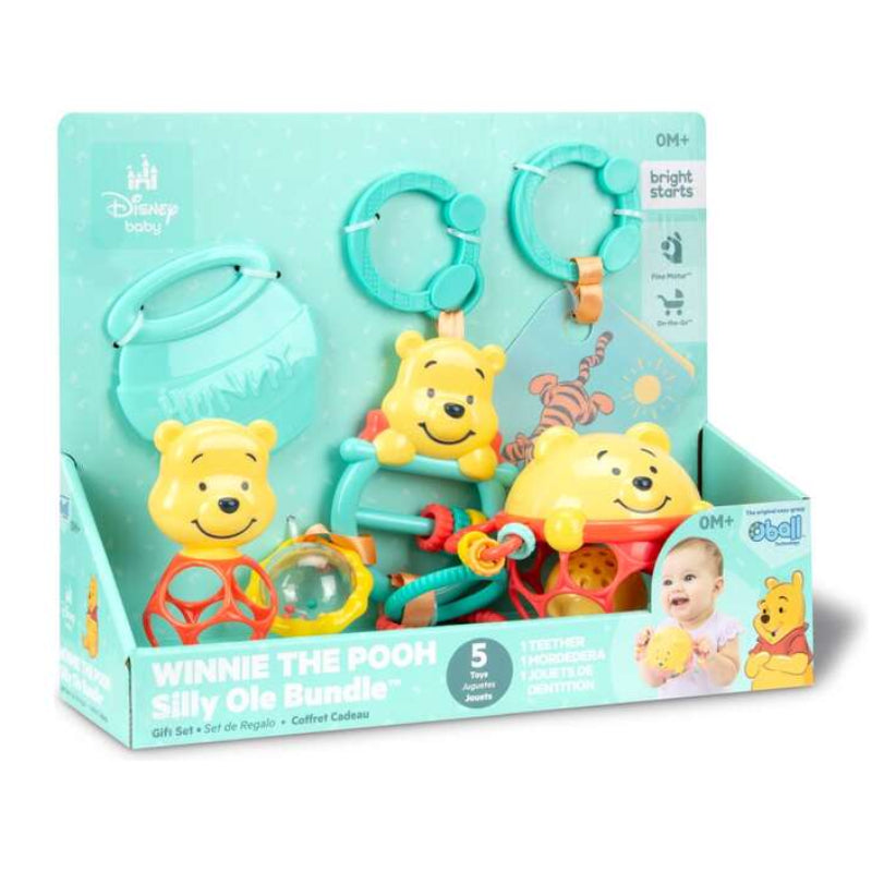Bright Starts Winnie The Pooh Gift Set (5-Piece)
