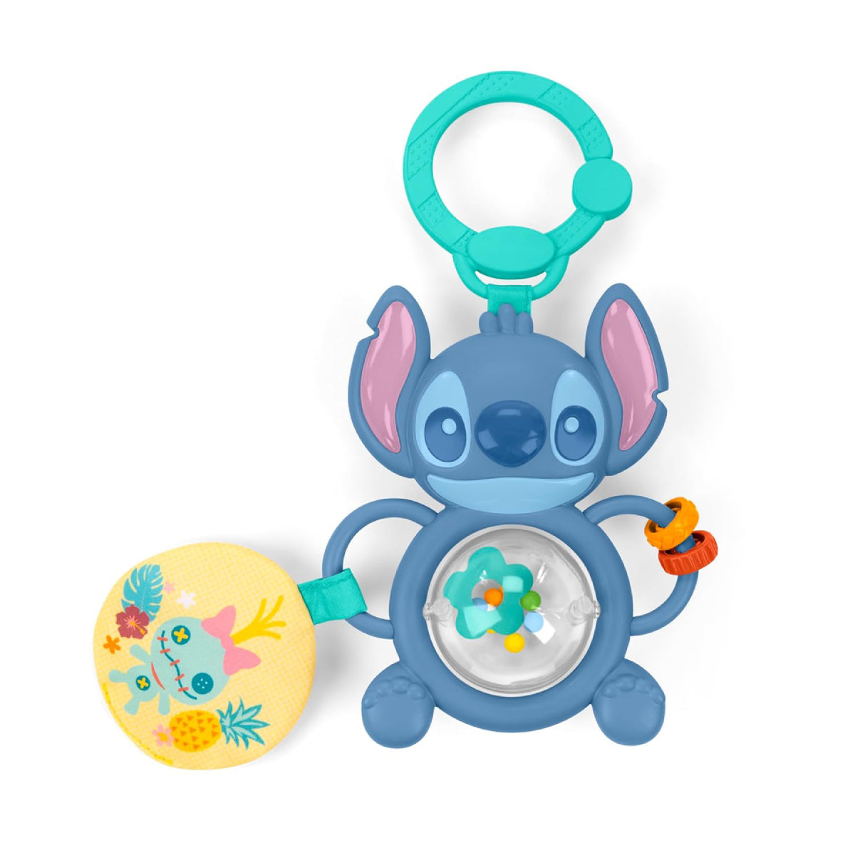 Bright Starts Disney Baby Stitch Tummy Tumble Baby Activity Toy - Blue
