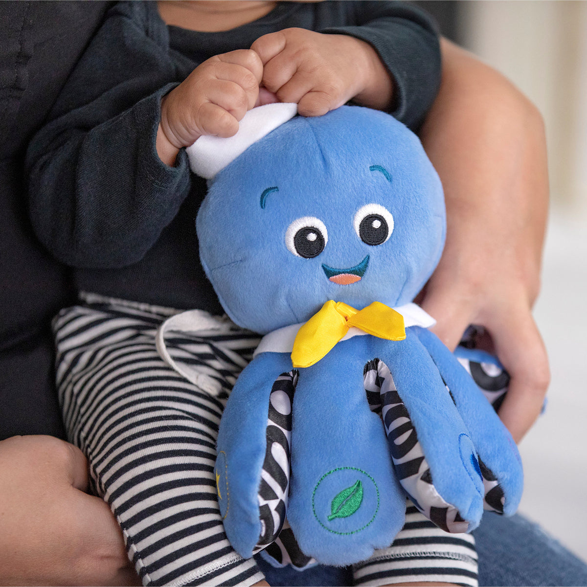 Baby Einstein Musical Octopus Plush Toy with Volume Control - Blue