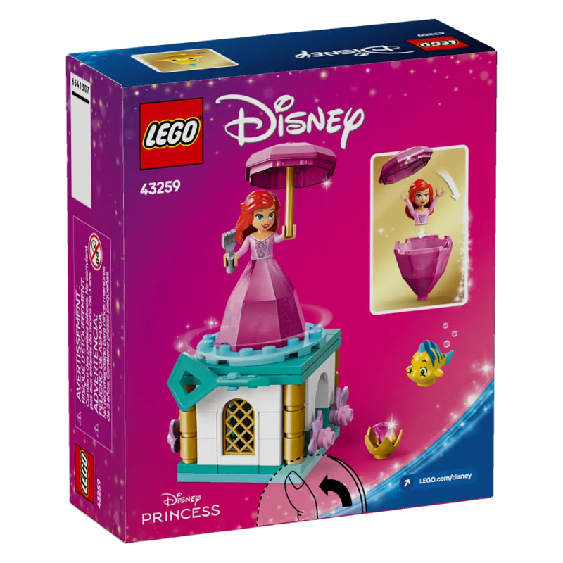 LEGO Disney Princess Twirling Ariel Building Toy Set (93-Piece)