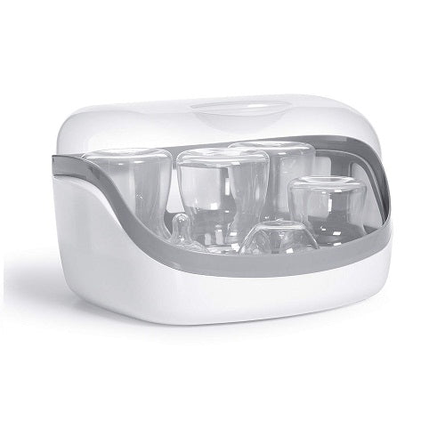 Chicco Microwave Baby Bottle Steam Sterilizer - White - Curacao