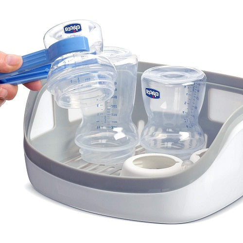 Chicco Microwave Baby Bottle Steam Sterilizer - White - Curacao