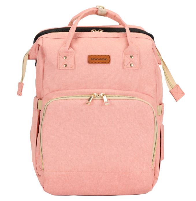 Schon & Schon Diaper Backpack - Pink - Curacao