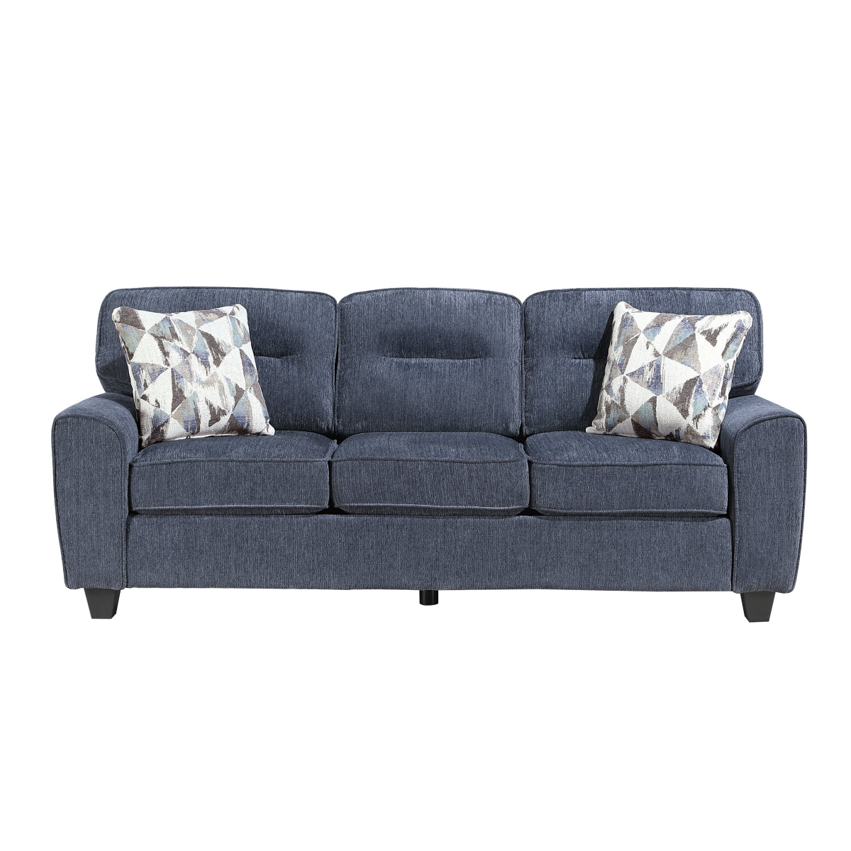 Vival 84" Sofa with Decorative Pillows by Homelegance