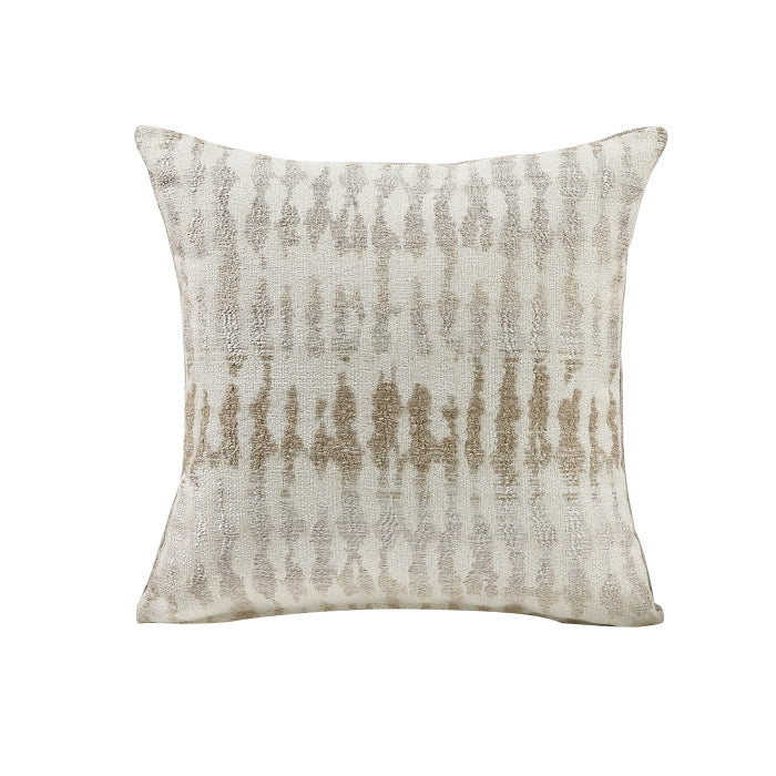 Zander 61" Loveseat with Decorative Pillows by Homelegance - Gray