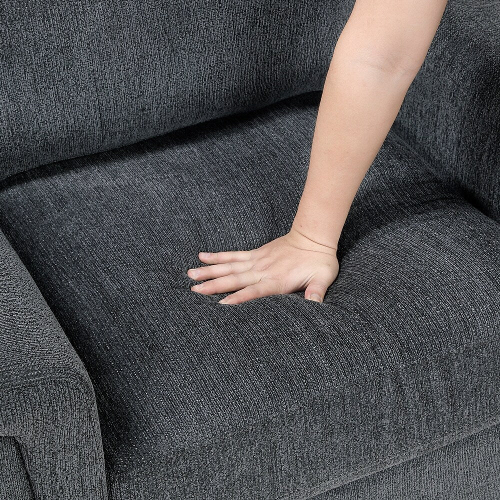 Chelsea 19.5" Arm Chair by Homelegance - Gray