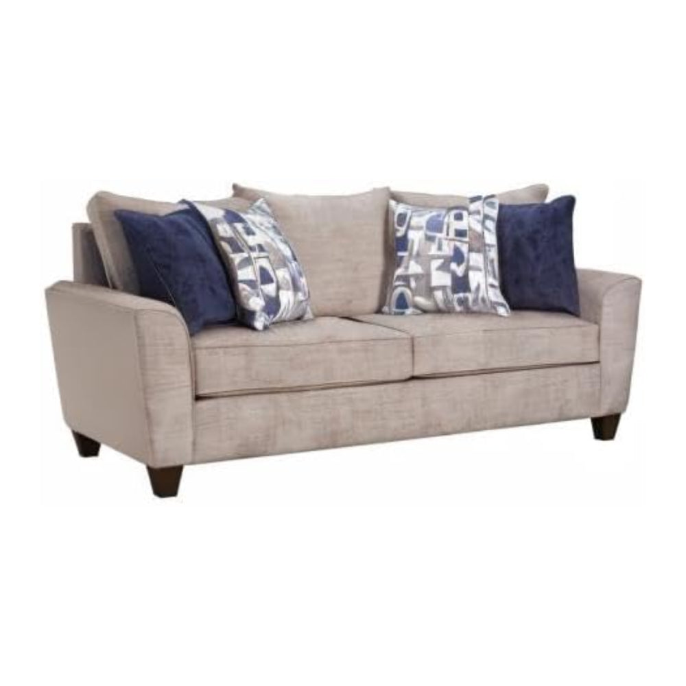 Barcelona Sofa and Loveseat with Pillows by Best Home - Beige