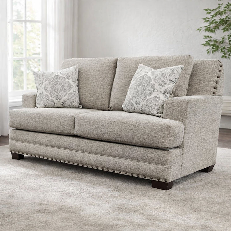 Moondance Loveseat by Arely's Furniture - Gray