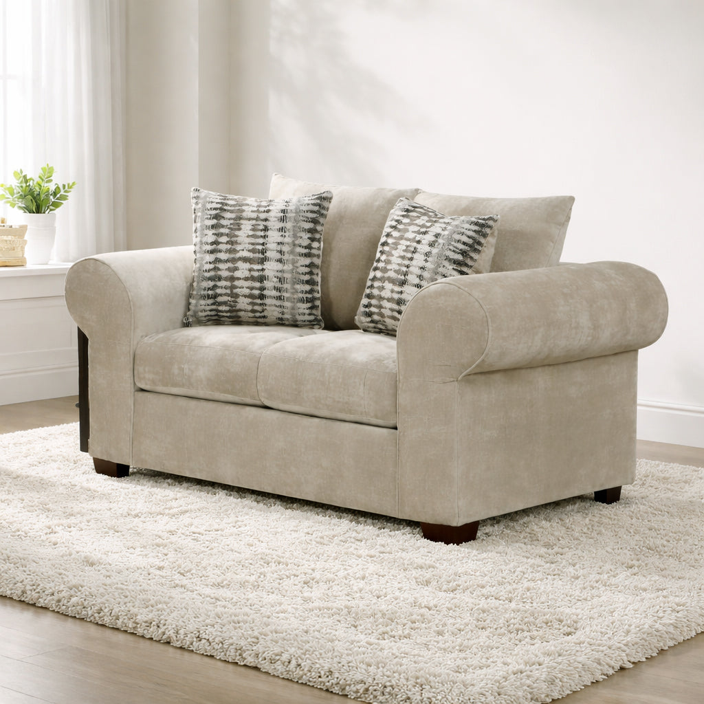 Verona Loveseat by Best Home - Beige