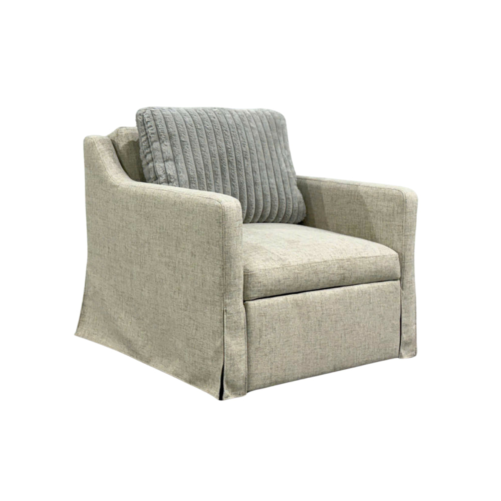 Milan Convertible Sleeper Armchair with Pillow by Best Home