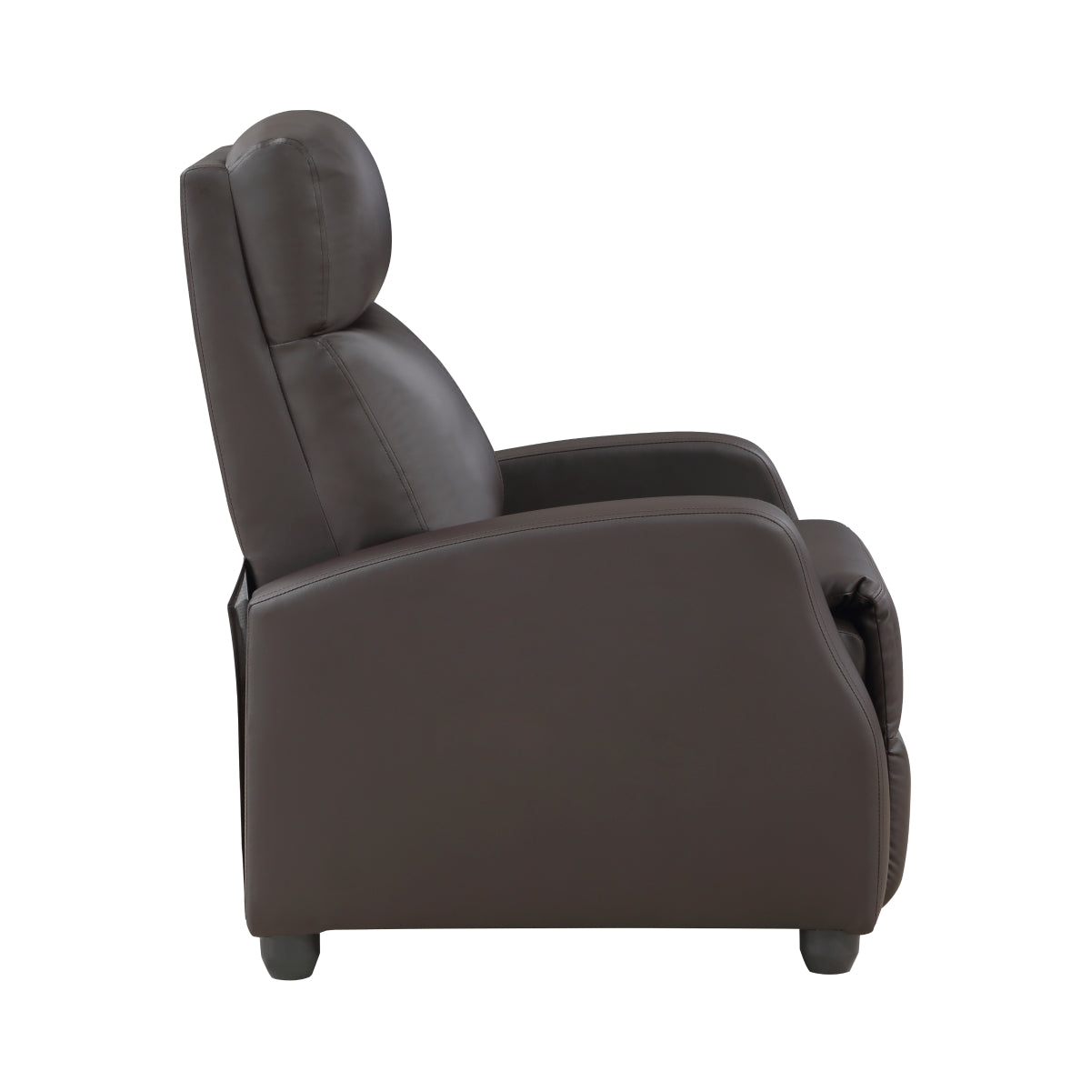 Greenfield Urban Push Back Recliner by Homelegance - Brown