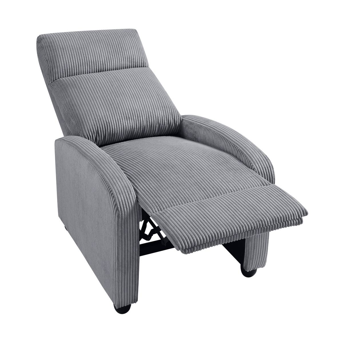 Parsons Urban Push Back Recliner by Homelegance - Gray