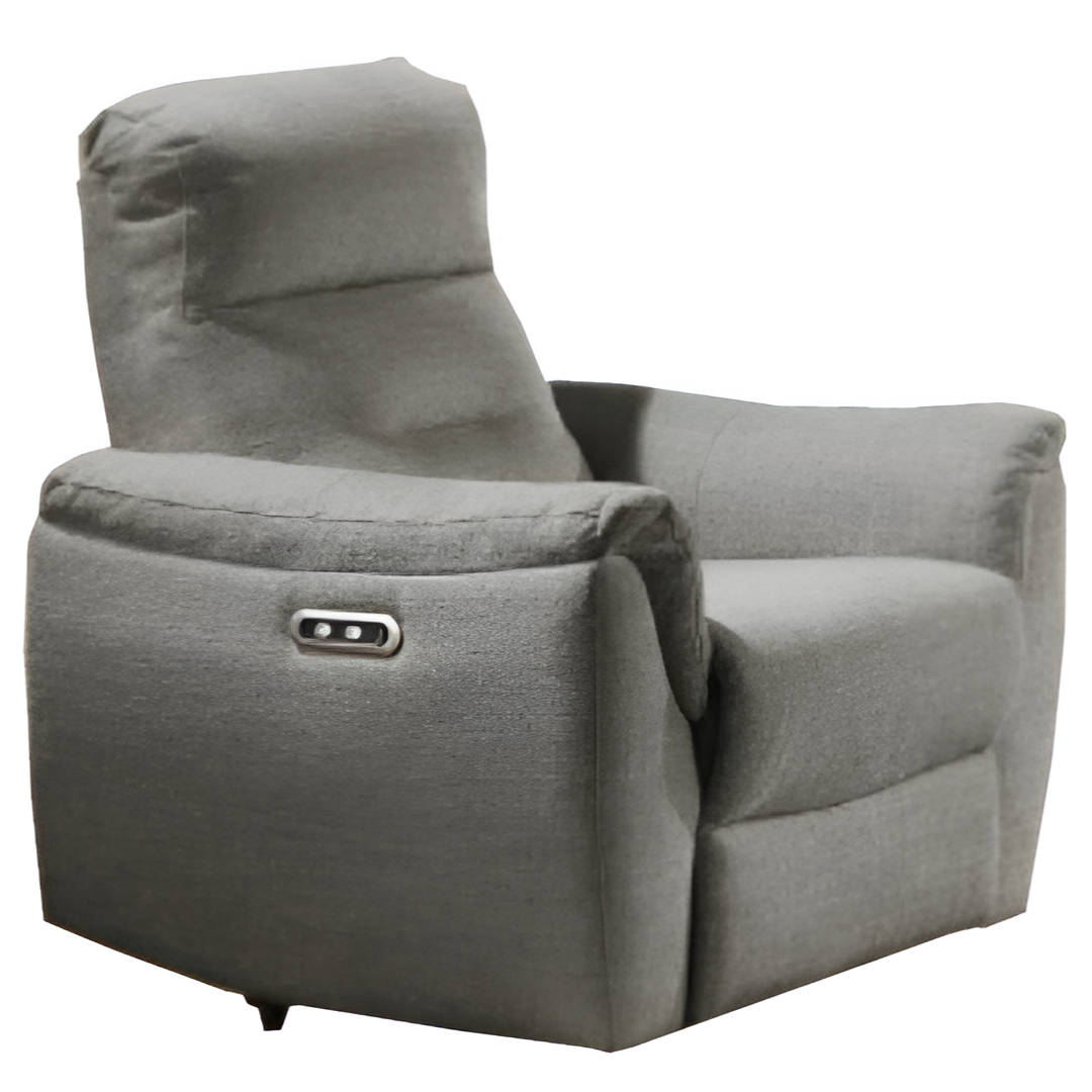 JOAN Power Recliner by Acme Furniture - Grey