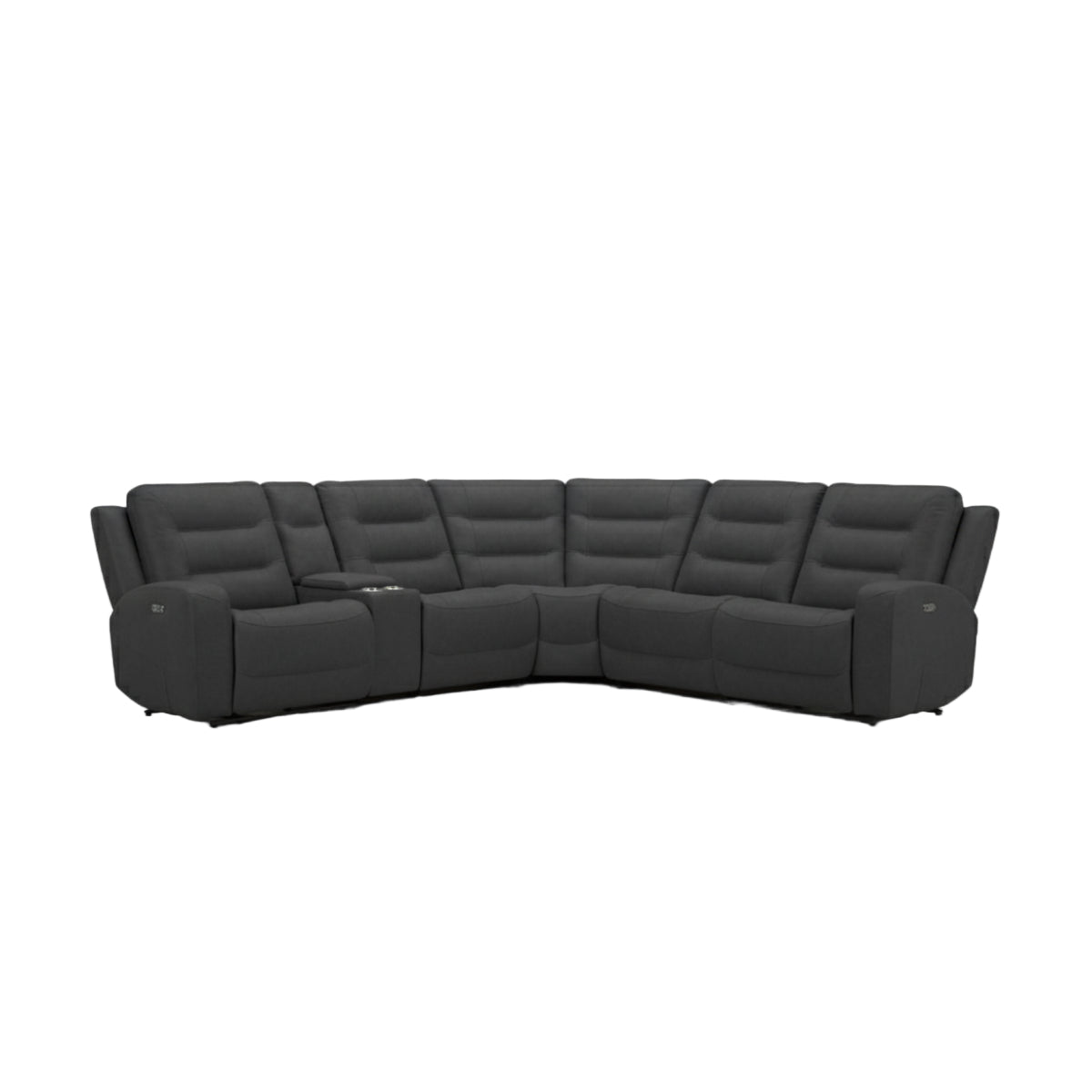 Allen Power Motion Sectional Sofa by Best Home - Gray