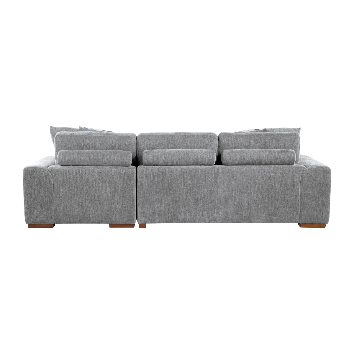 Sectional Sofa with Right Chaise by Homelegance - Gray
