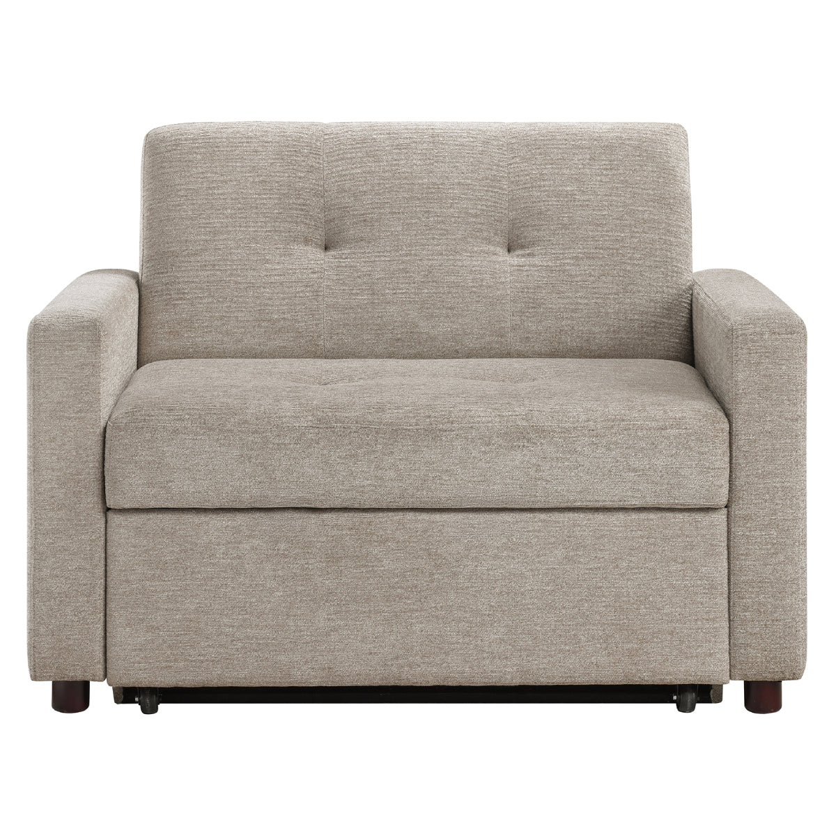 Noah Convertible Sleeper Chair by Steve Silver Company - Gray