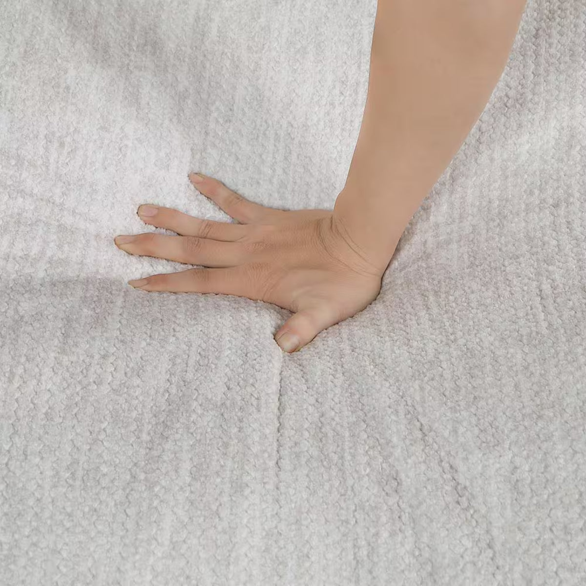 Beane 17" Arm Chair with Removable Cushions by Lazzara - Beige