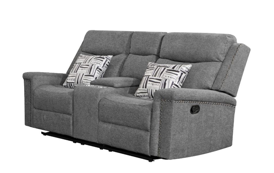 Sofa and Loveseat by Best Home - Gray