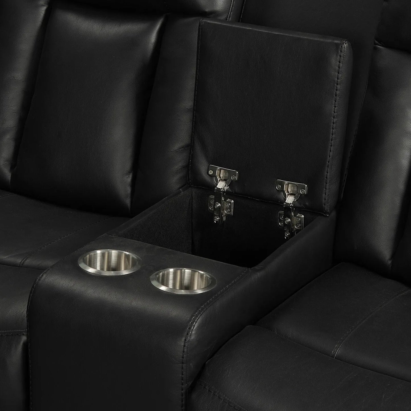 Kelley Sectional with LED - Black