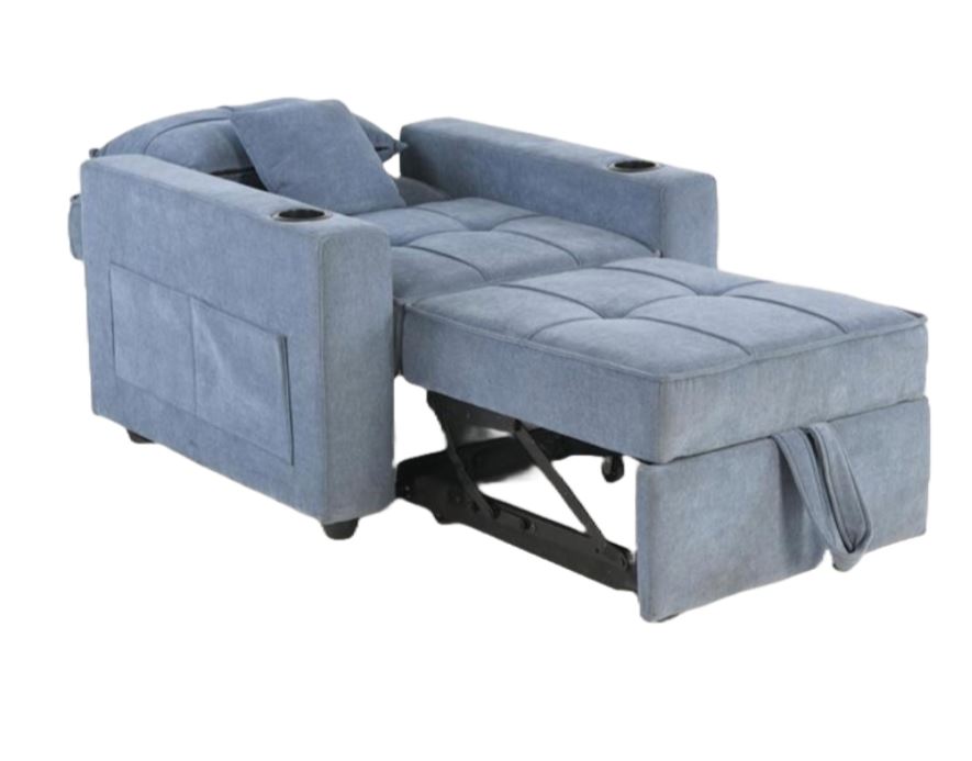 Dream Bodypull Chairbed - Blue