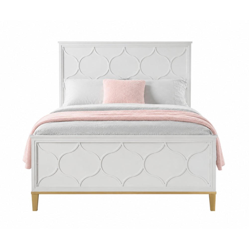 Emma Twin Size Bed by Martin Svensson Home - White