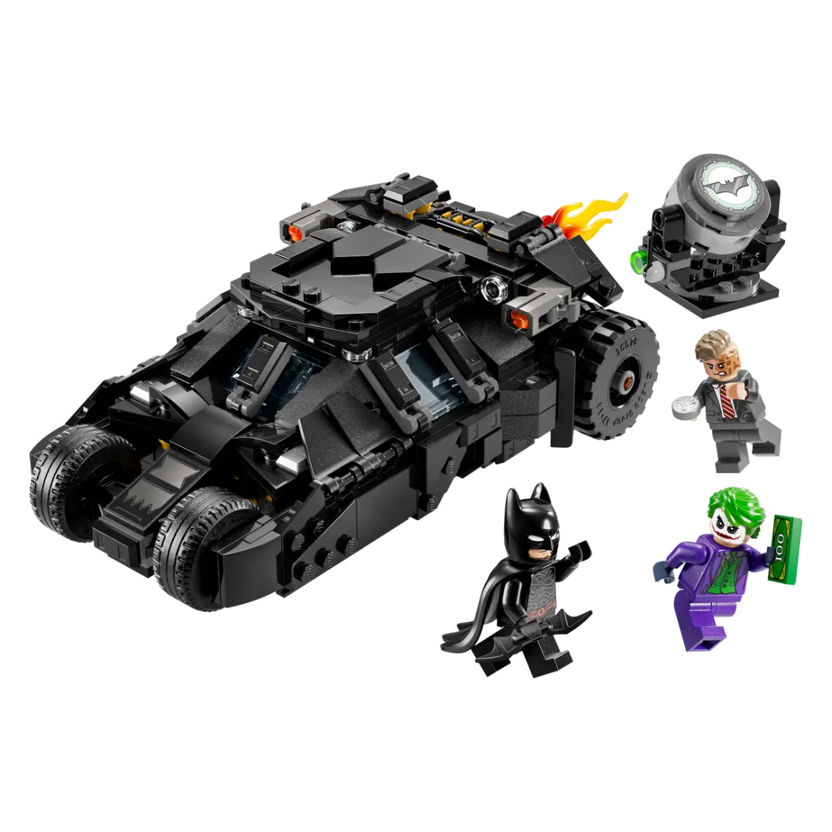 LEGO DC Batman Tumbler vs Two-Face & The Joker Batmobile Building Toy Set (429-Pieces)