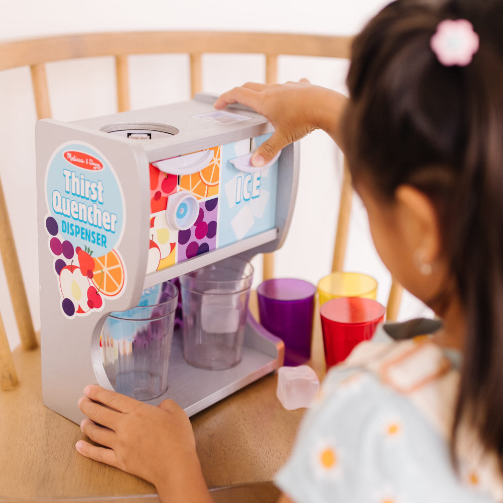 Melissa and Doug Thirst Quencher Dispenser (12-Piece)