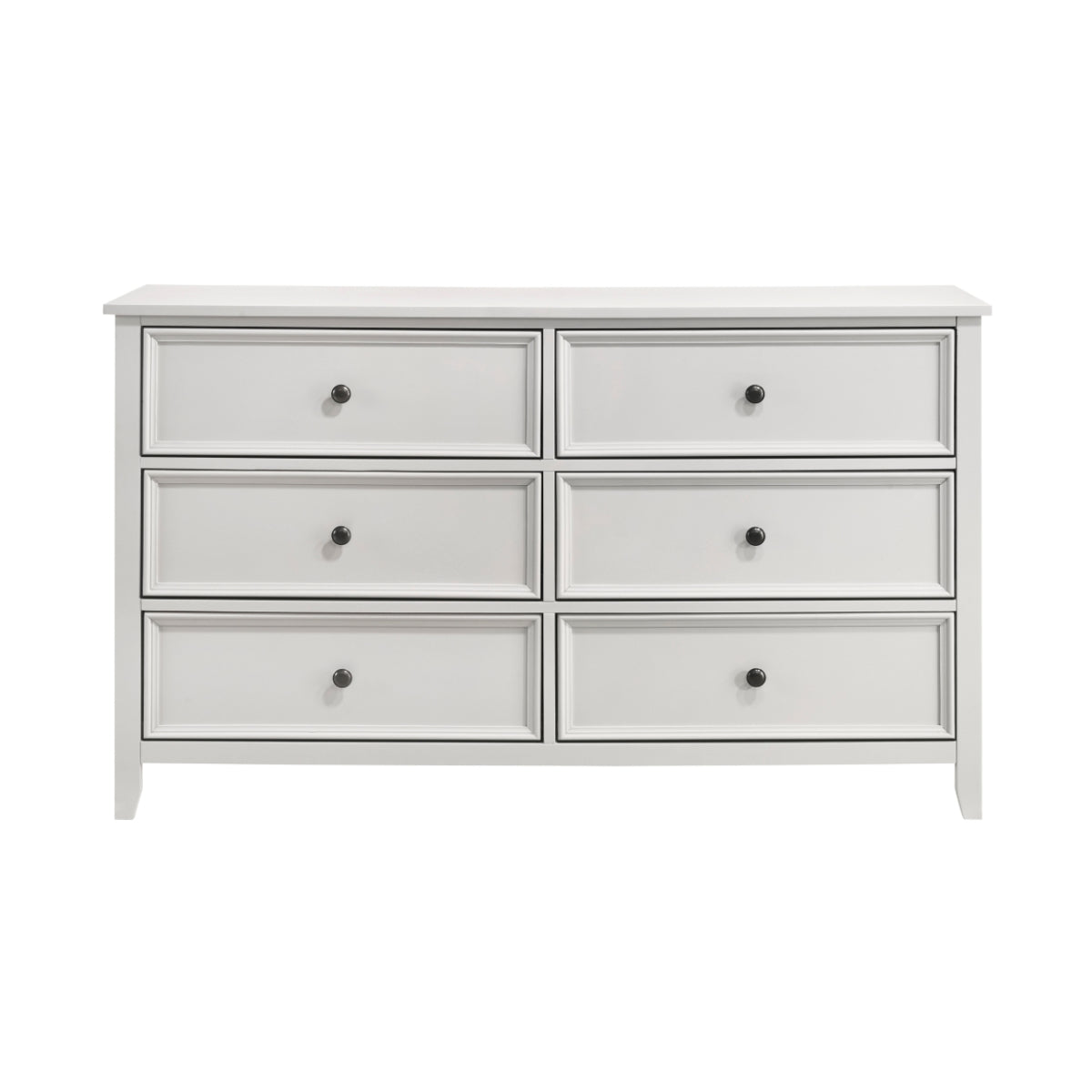 Denver Dresser with 6-Drawers by Homelegance - White