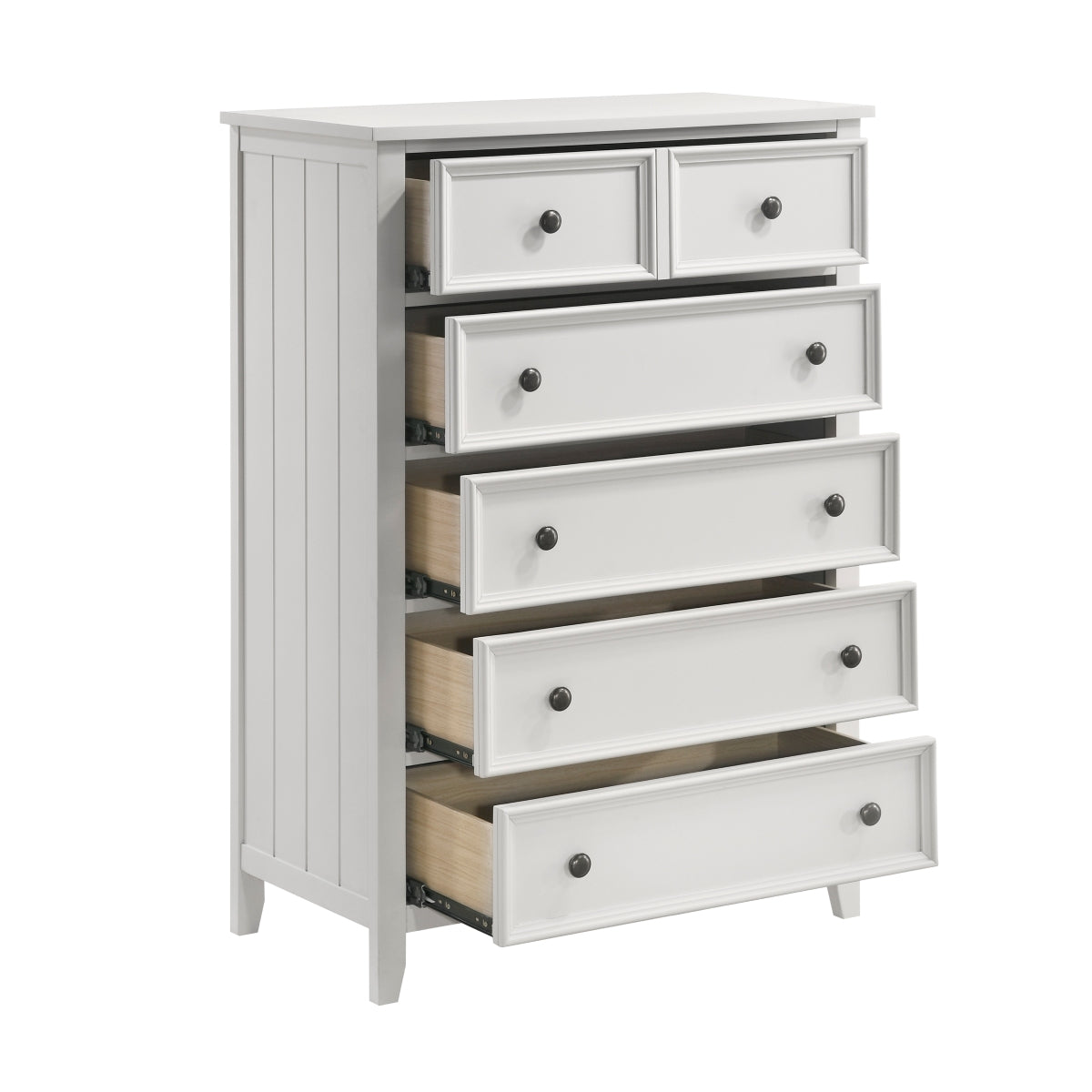 Denver Chest with 6-Drawers by Homelegance - White