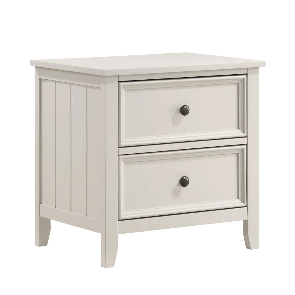Denver Twin Size (4-Piece) Bedroom Set by Homelegance - White