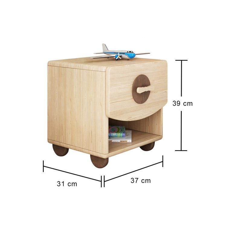 Bundle: Airplane Twin Bed + 2 Nightstand