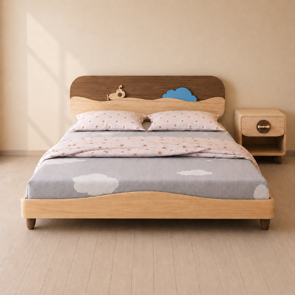 Airplane Full Size (3-Piece) Bedroom Set by Best Home