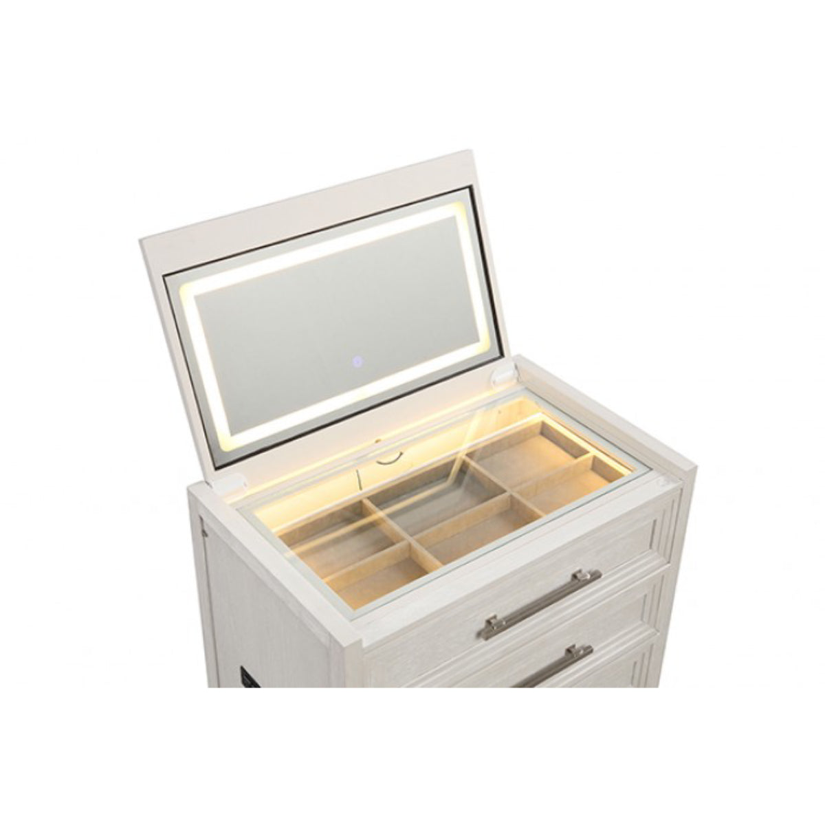 Ashbourne 33.5" Vanity Set with Stool by Furniture of America