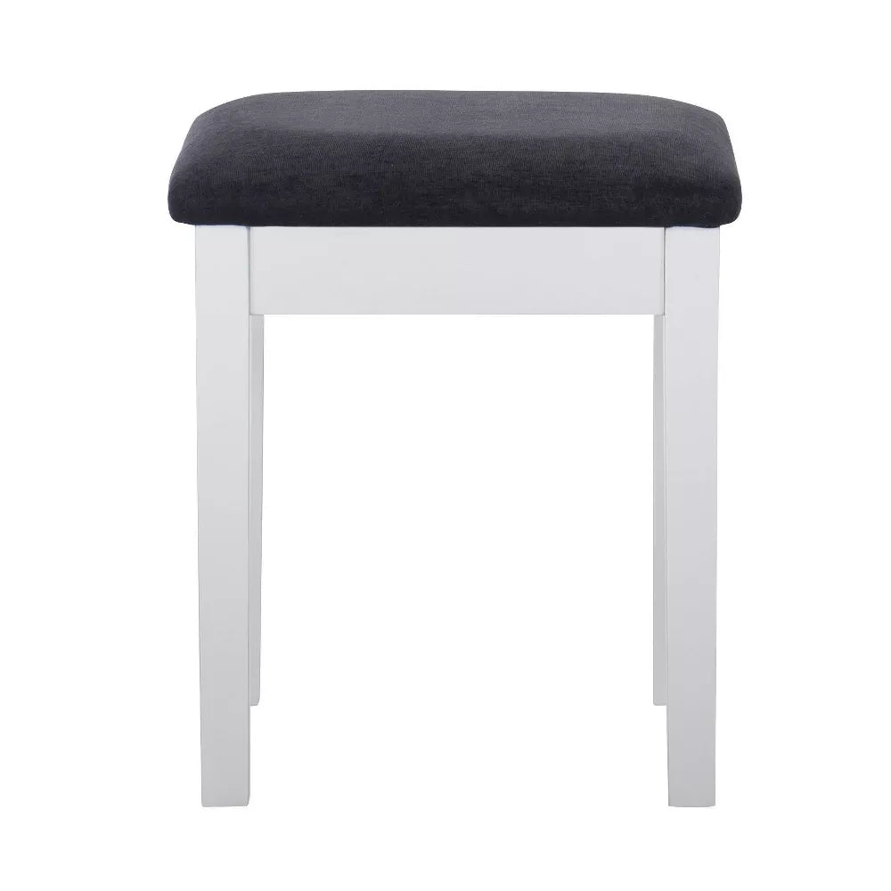 Lyon Vanity with Bench by Linon Home Decor - Silver