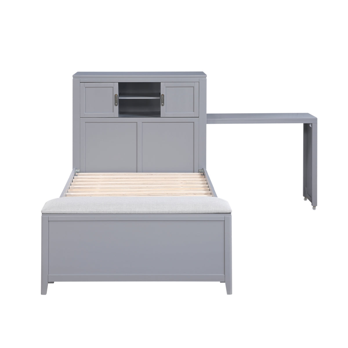 Youth Explorer Twin Bookcase Bedroom Set (4-Piece) by Homelegance