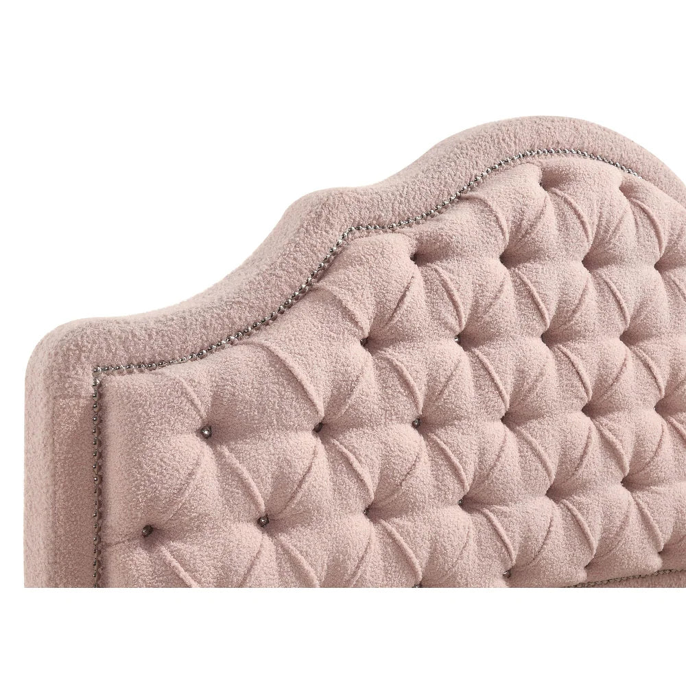 Ashleigh Storage Platform Bed Pink - Full