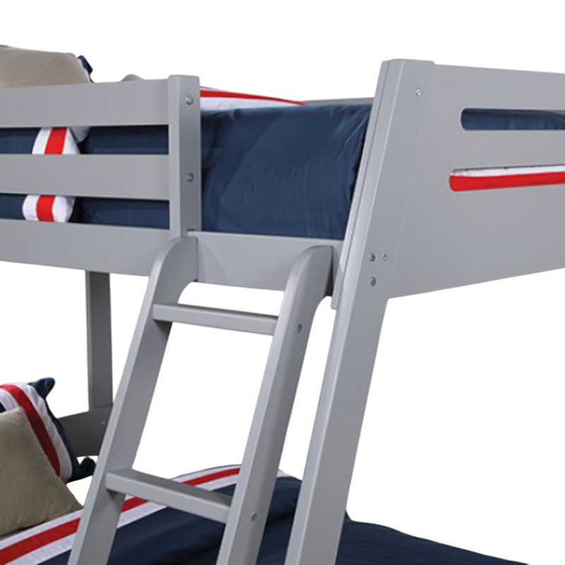Emil 65" Twin/Full Bunk Bed by Furniture of America