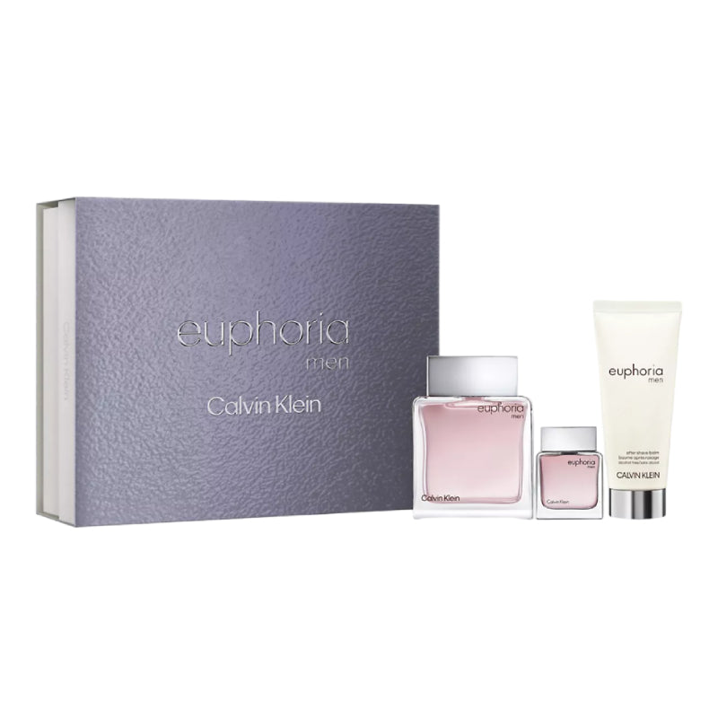 Calvin Klein Euphoria Men's (3-piece) Eau De Toilette Gift Set
