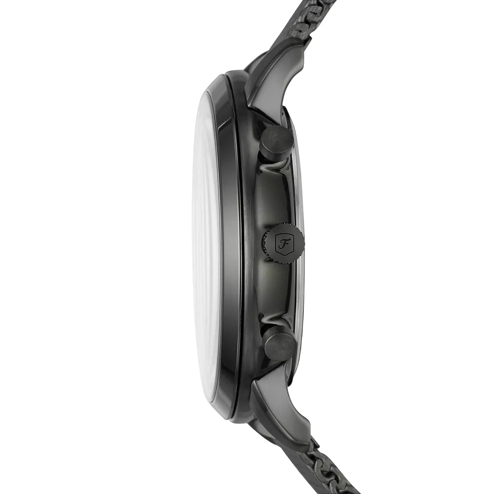 Fossil Neutra Men's 44mm Smoke Bracelet Watch - Black Dial