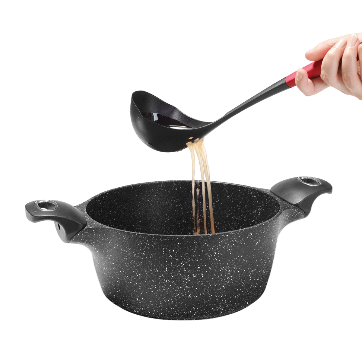 Starfrit Soup Ladle - Red/Black